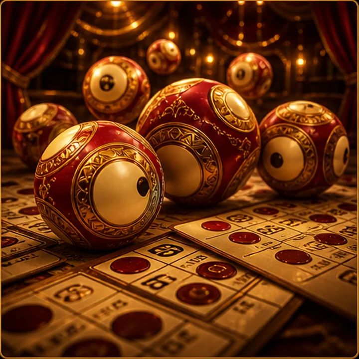 Goldene Illustration für Bambu Bingo