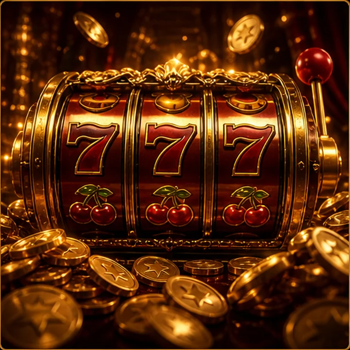 Goldene Illustration für Golden Sevens